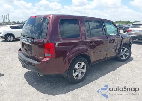 2015 Honda Pilot Ex-L из США, поврежденный, VIN 5FNYF3H72FB015419